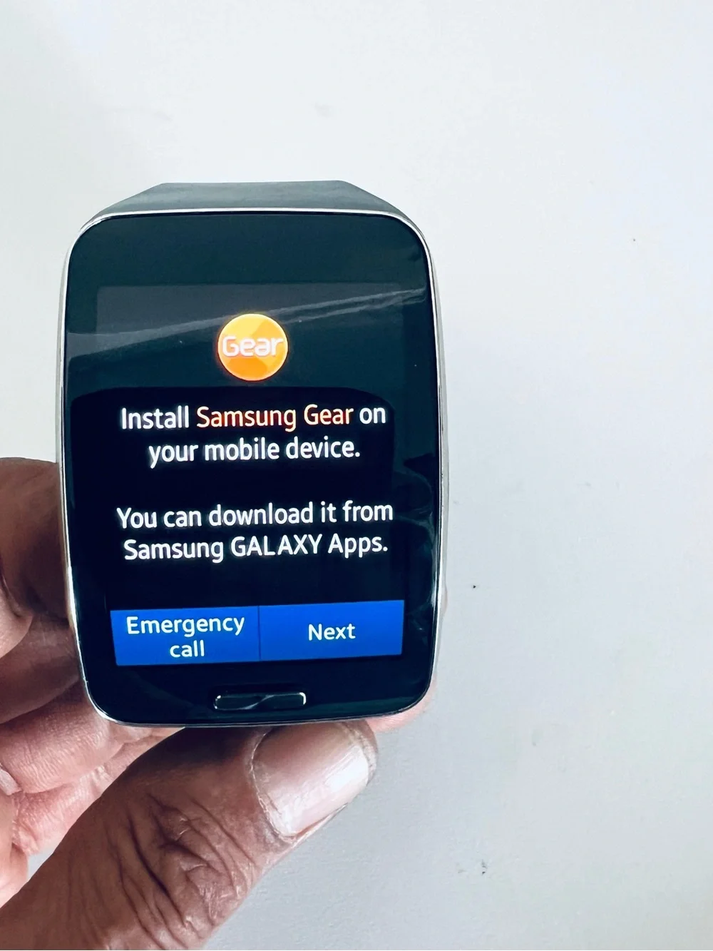 Samsung Gear S 790B Smartwatch in Working Perfectly Original Charger Condition